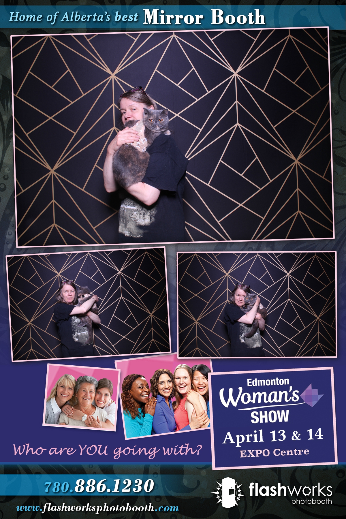 Spring Edmonton Woman's Show 2019 | View more photos from the event at gallery.flashworksphotobooth.com/u/FlashworksPhotoboothInc/Spring-Edmonton-Womans-Show-2019